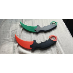 Two coloured karambit Two coloured karambit